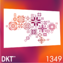 трафарет вишиванка мапа україни