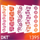 трафарет квіти край цвісти