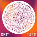 Трафарет 1410 Мандала Павич