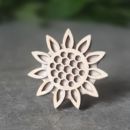 Вибійка штамп Соняшник медовий подсолнух