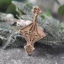 Вибійка штамп павук різдвяний