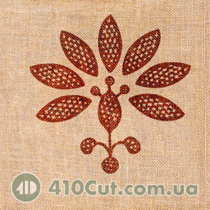 штамп вибійка квітка павоквітна