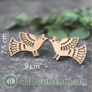 штамп вибійка пташки