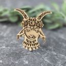 штамп вибійка коза святкова