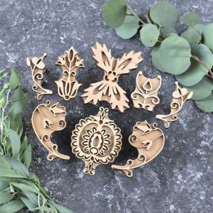 штамп вибійка Тереза Далматов