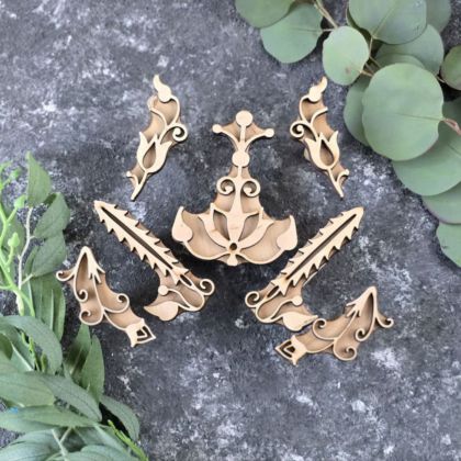 штамп вибійка набір Панас Далматов