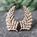 Штамп вибійка листя папороті