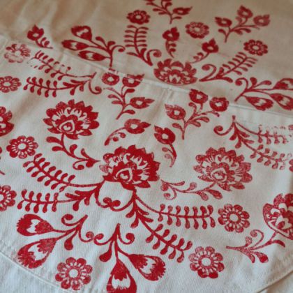 Штампи для вибійки по тканині Червона Рута