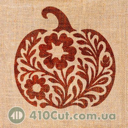 штамп вибійка гарбуз святковий