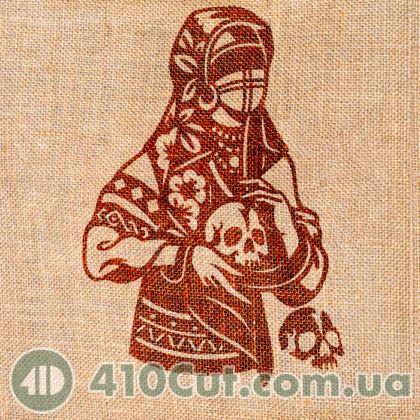 штамп вибійка Мотанка