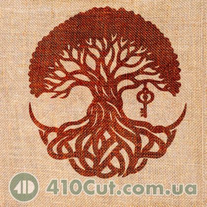 штамп вибійка дерево містичне