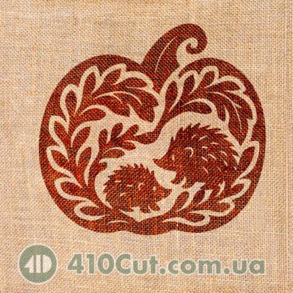 штамп вибійка гарбуз святковий