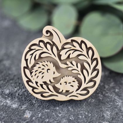 штамп вибійка гарбуз святковий