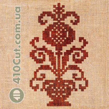 штамп для вибійки на тканині Деревце гранатове