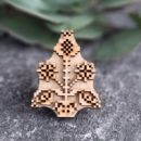 штамп для вибійки на тканині Деревце гранатове