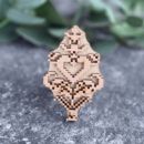 штамп для вибійки на тканині Деревце вишиване