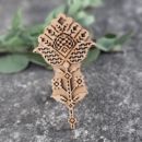 штамп вибійка гілочка барвиста