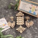 Набір вибійок штампів подарунковий "Стебловий"