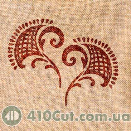 Дерев'яні штампи-вибійки квітка таврійська з колекції "Таврійський розпис"