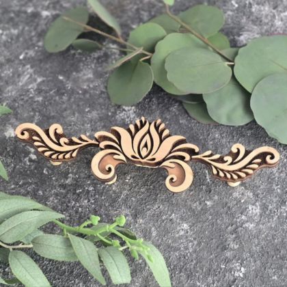 Дерев'яні штампи-вибійки Корона Таврії з колекції "Таврійський розпис"