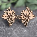 Дерев'яні штампи-вибійки квітка таврійська з колекції "Таврійський розпис"