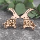 Дерев'яна вибійка штамп кози вишивані