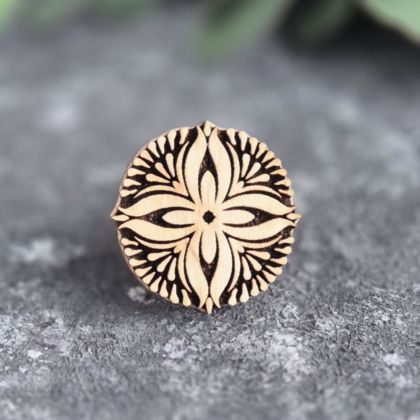 Дерев'яні штампи-вибійки Зоря Таврії з колекції "Таврійський розпис"