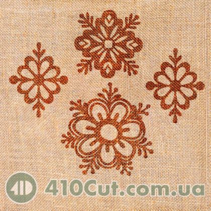 Штамп для вибійки на тканині Зіркоквіт