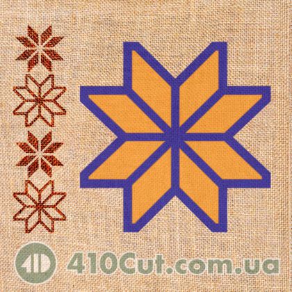 Вибійка штамп для тканини етно