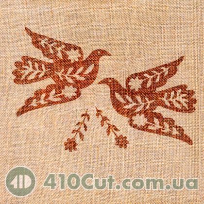 штампи для вибійки на тканині квітоптахи