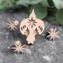 штампи для вибійки на тканині зоряний птах