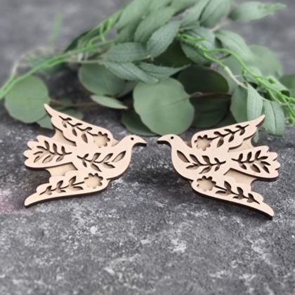 штампи для вибійки на тканині квітоптахи