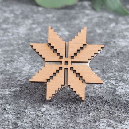 Вибійка штамп для тканини етно